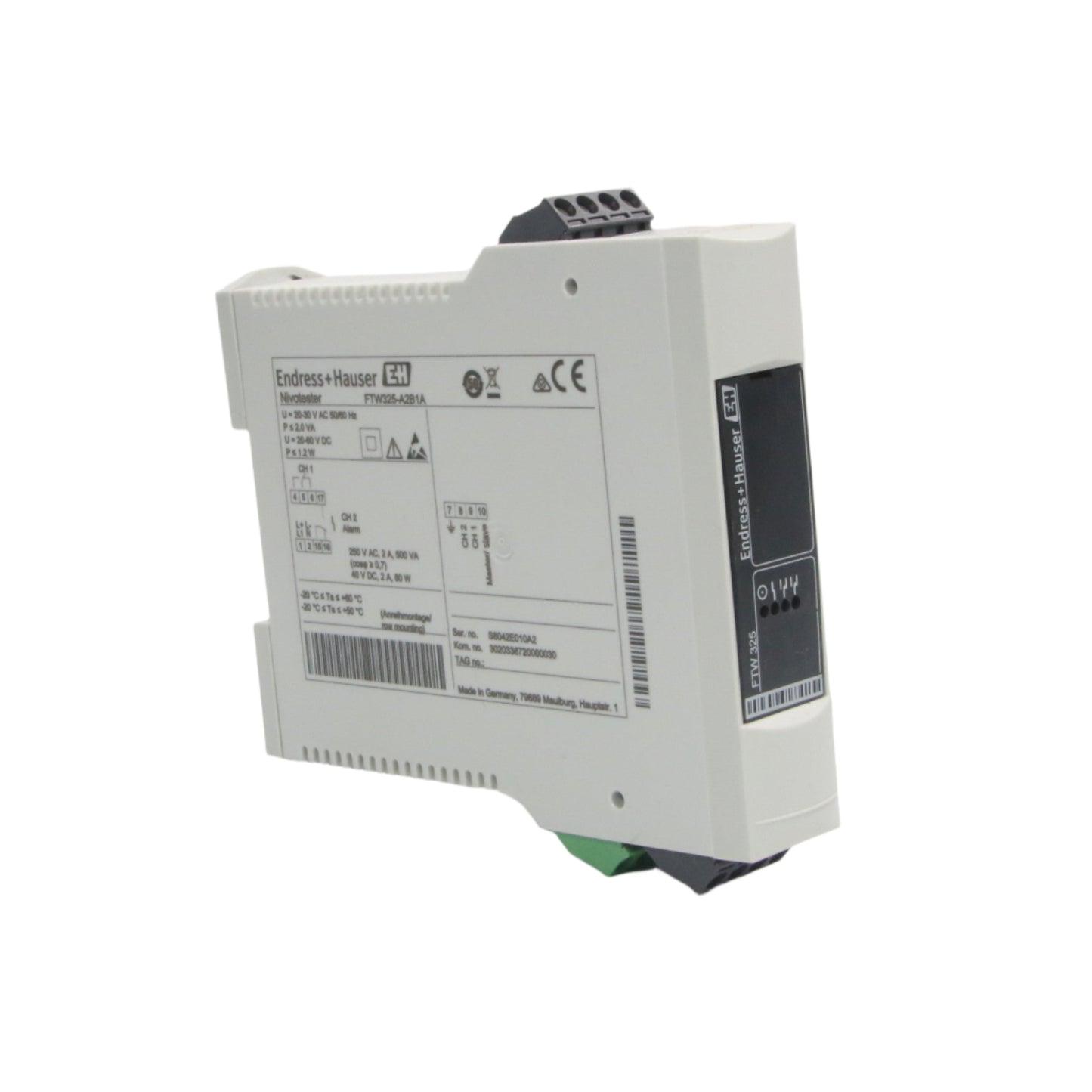 Endress + Hauser Nivotester FTW325 A2B1A Conductive Level Switch-Conductive Level Switch-Used Industrial Parts