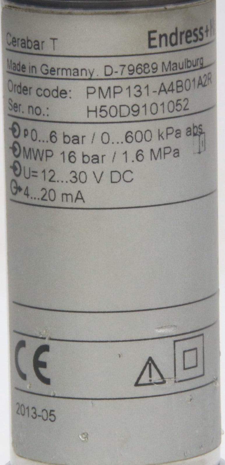 Endress & Hauser Pressure Transmitter PMP131-A4BO1A2R-Pressure Transmitter-Used Industrial Parts