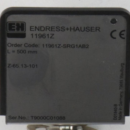 Endress + Hauser Sonde 11961Z SRG1AB2 Conductive Level Limit Detector-Conductive Level Limit Detector-Used Industrial Parts