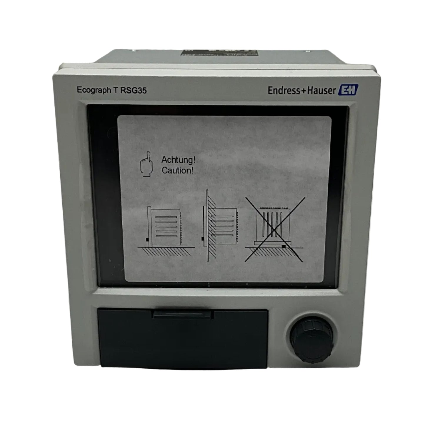 Endress+Hauser Ecograph - T RSG35 Universal Graphic Data Manager-Universal Graphic Data Manager-Used Industrial Parts