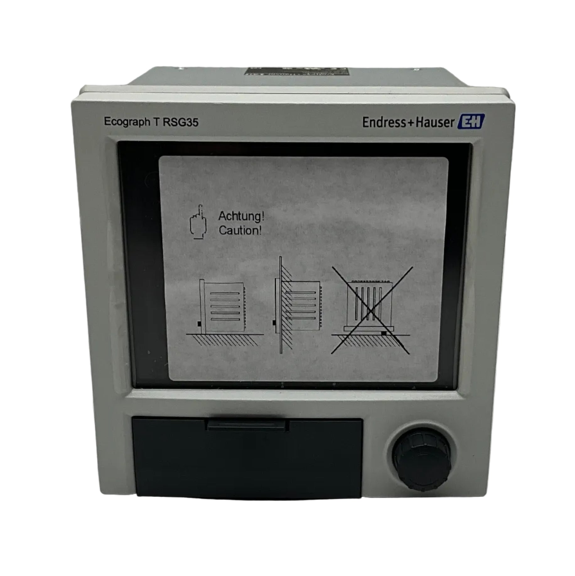 Endress+Hauser Ecograph - T RSG35 Universal Graphic Data Manager-Universal Graphic Data Manager-Used Industrial Parts