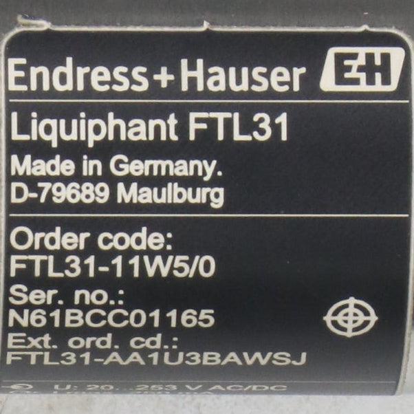 Endress+Hauser Liquiphant FTL31-11W5/0 Vibronic Point Level Switch-Vibronic Point Level Switch-Used Industrial Parts