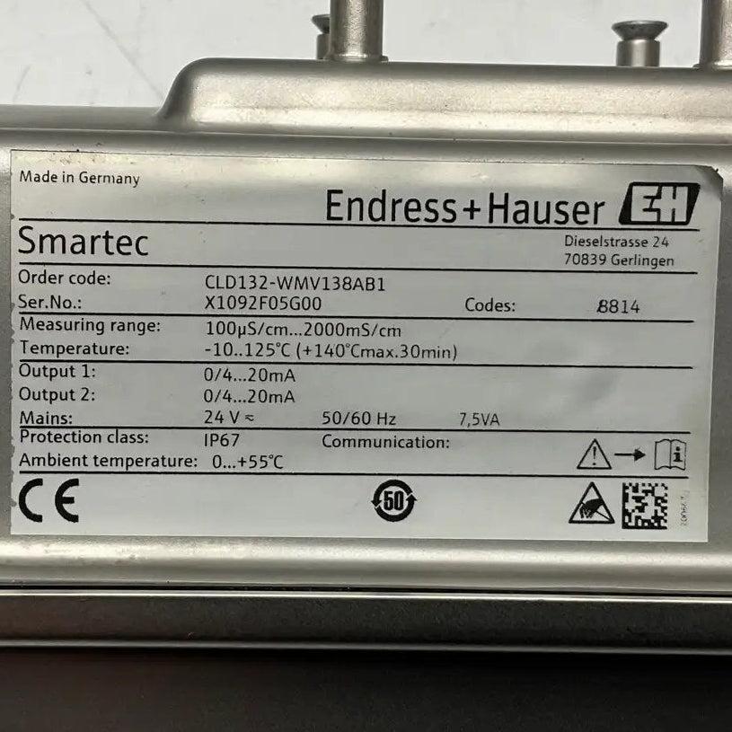 Endress+Hauser Smartec CLD132 Conductivity Compact Device-Conductivity Compact Device-Used Industrial Parts