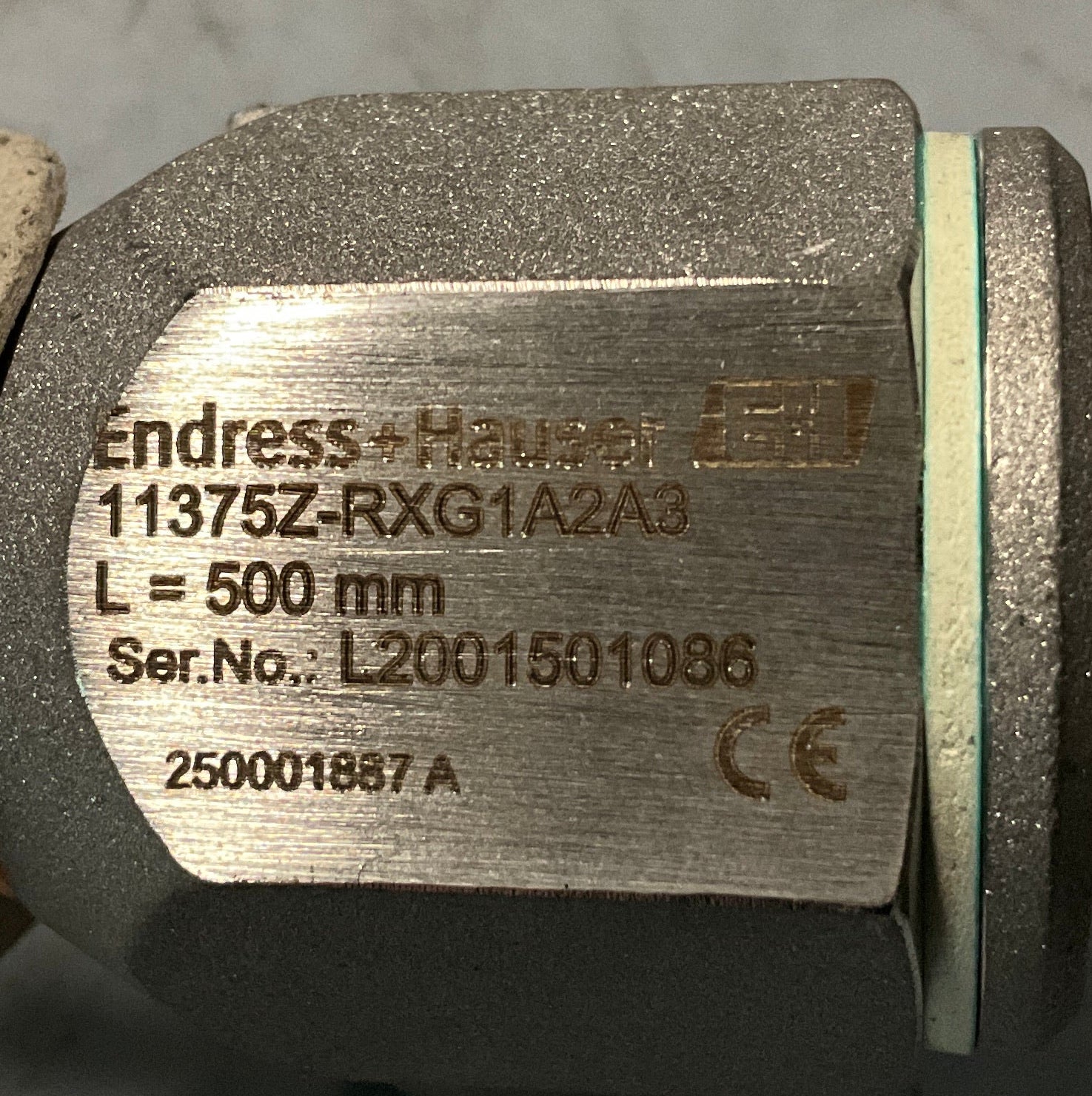 Endress+Hauser Sonde 11375Z-RXG1A2A3 Conductive Point Level Detection Probe-Conductive Point Level Detection Probe-Used Industrial Parts