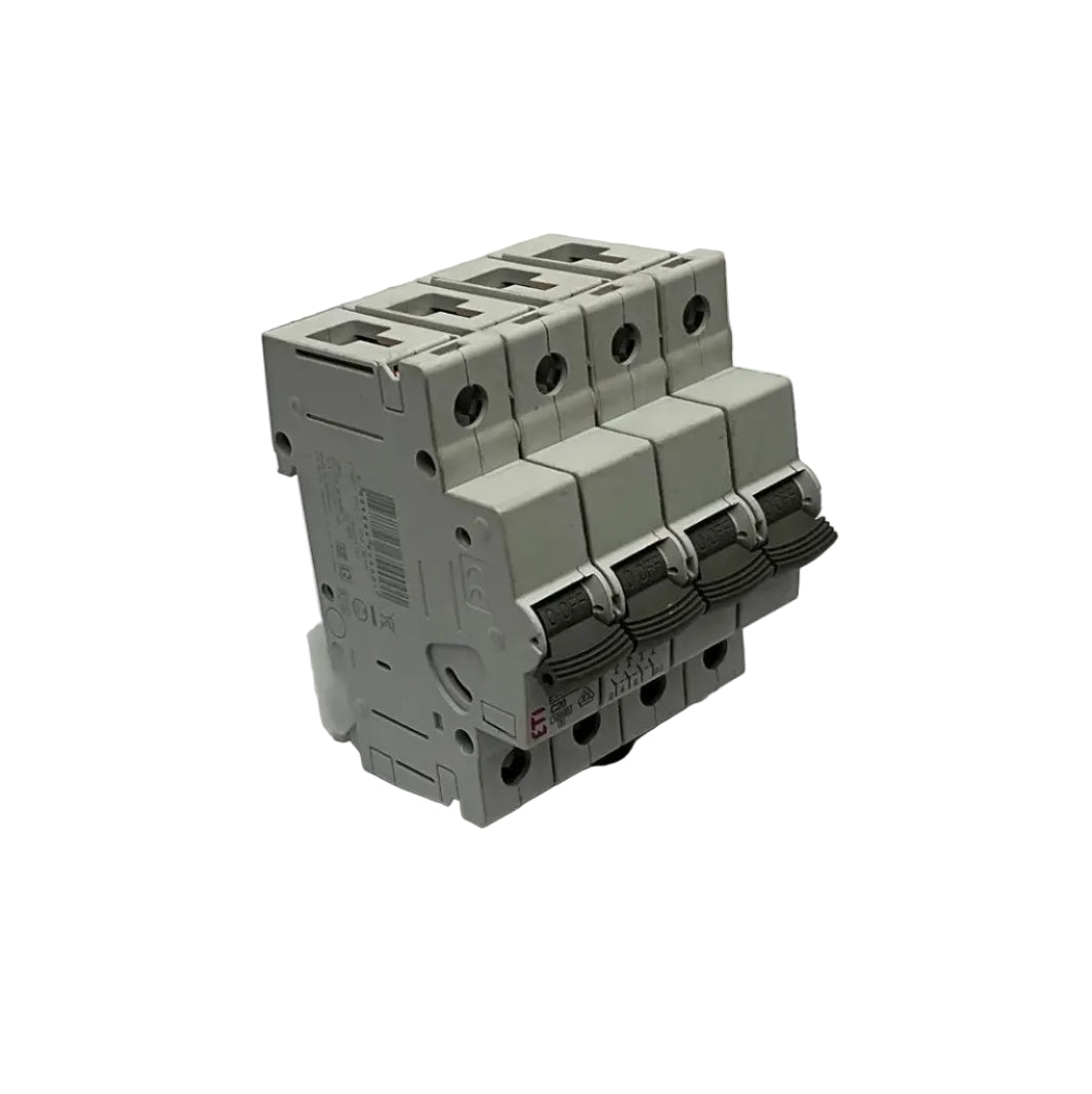 Etimat P10 C20 3P+N Miniature Circuit Breaker-Miniature Circuit Breaker-01-AB-02-03-04-6152430716717-Used Industrial Parts