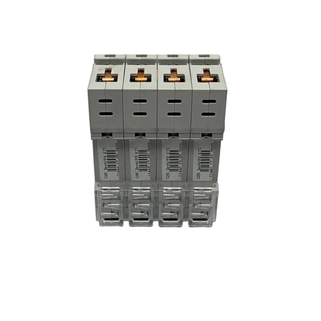Etimat P10 C25 3P+N Miniature Circuit Breaker-Miniature Circuit Breaker-Used Industrial Parts
