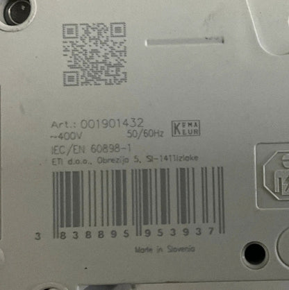 Etimat P10 C25 3P+N Miniature Circuit Breaker-Miniature Circuit Breaker-Used Industrial Parts
