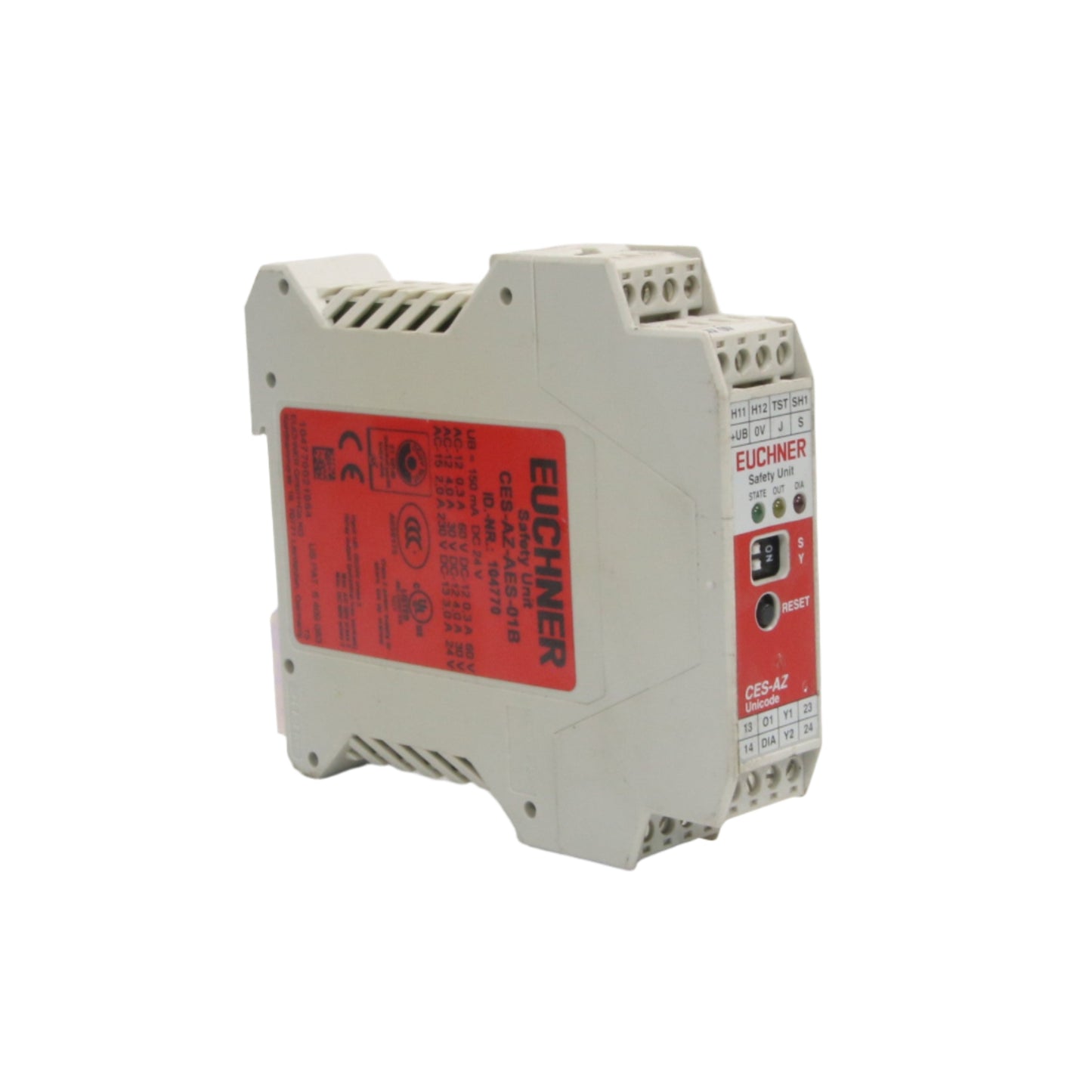 Euchner CES-AZ-AES-01B Safety Unit-Safety Unit-Used Industrial Parts