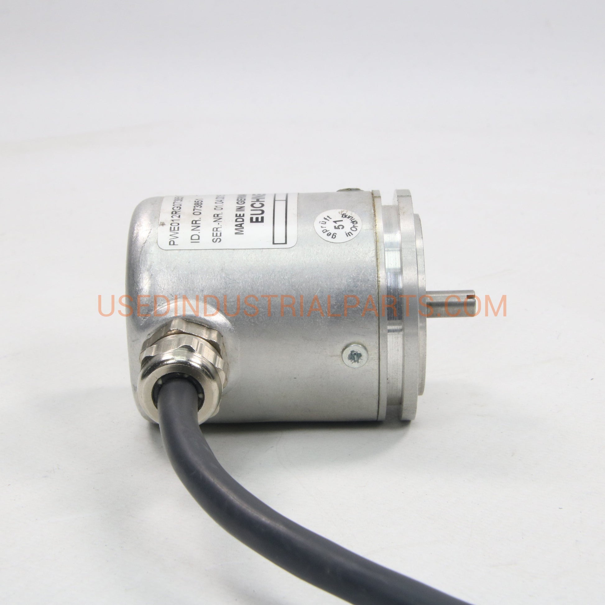 Euchner PWE012RG073851 Rotary Encoder-Rotary Encoder-CD-03-08-Used Industrial Parts