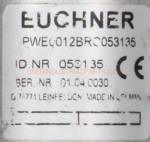 Image of Euchner Rotary Encoder PWE0012BR0053135-Rotary Encoder-CD-03-07-Used Industrial Parts