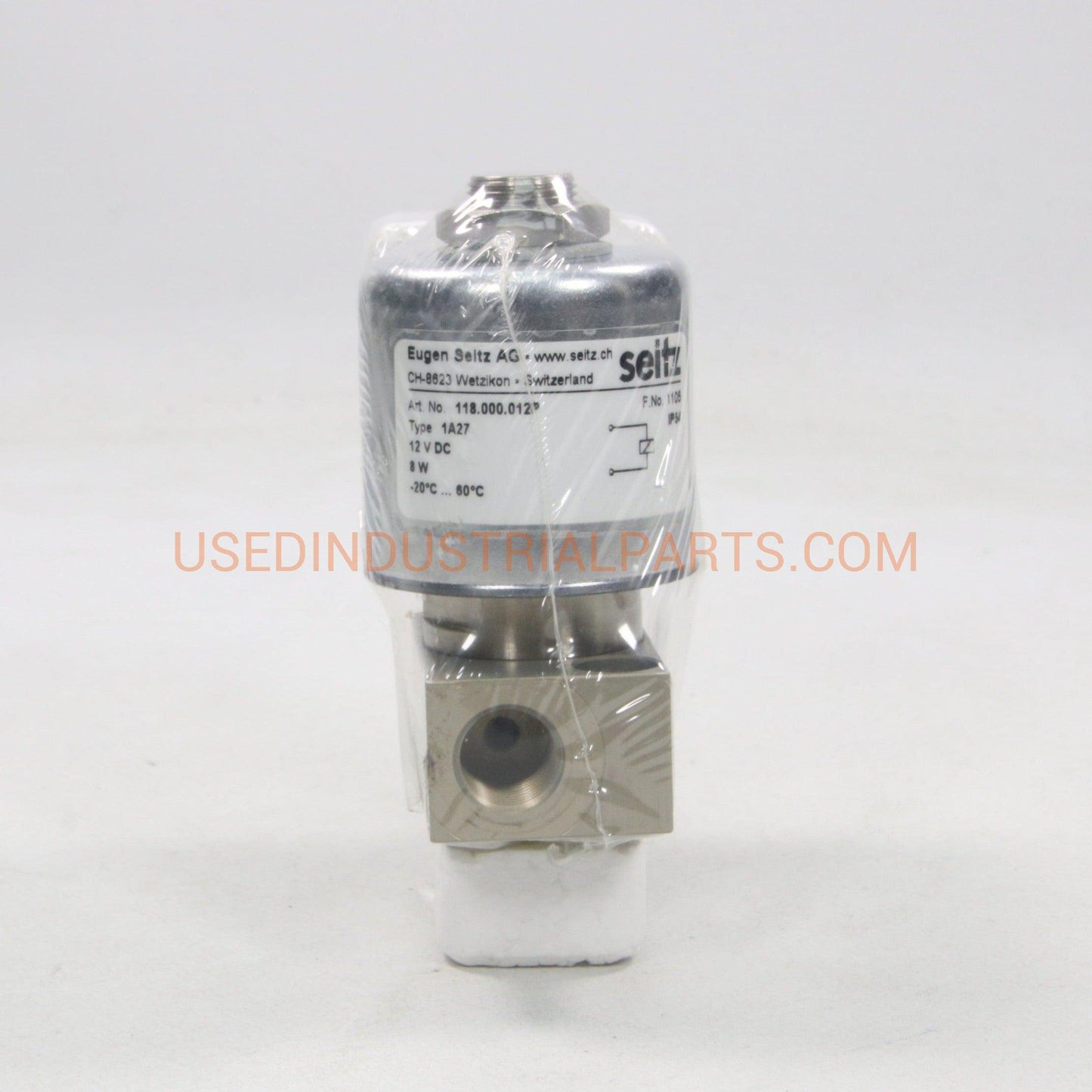 Eugen Seitz AG 118.000.012P Solenoid Valve-Solenoid Valve-BC-04-03-Used Industrial Parts