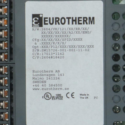 Eurotherm 2604 Advanced Process Controller Programmer-Advanced Process Controller/Programmer-Used Industrial Parts