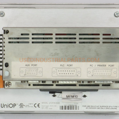 Exor UniOP eTOP05-0045 Operator Panel-Operator Panel-AC-03-07-03-Used Industrial Parts