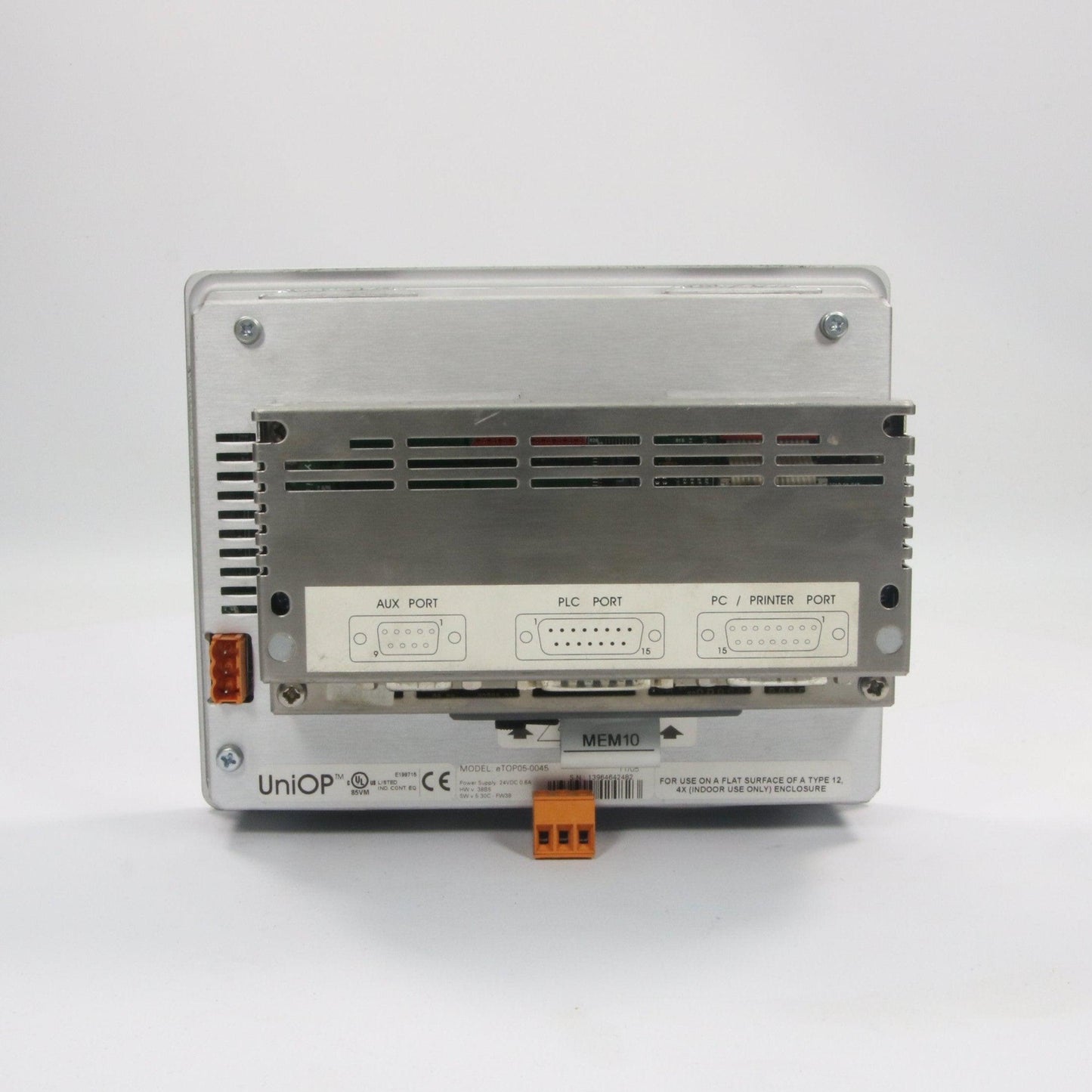 Exor UniOP eTOP05 Operator Panel-Operator Panel-Used Industrial Parts