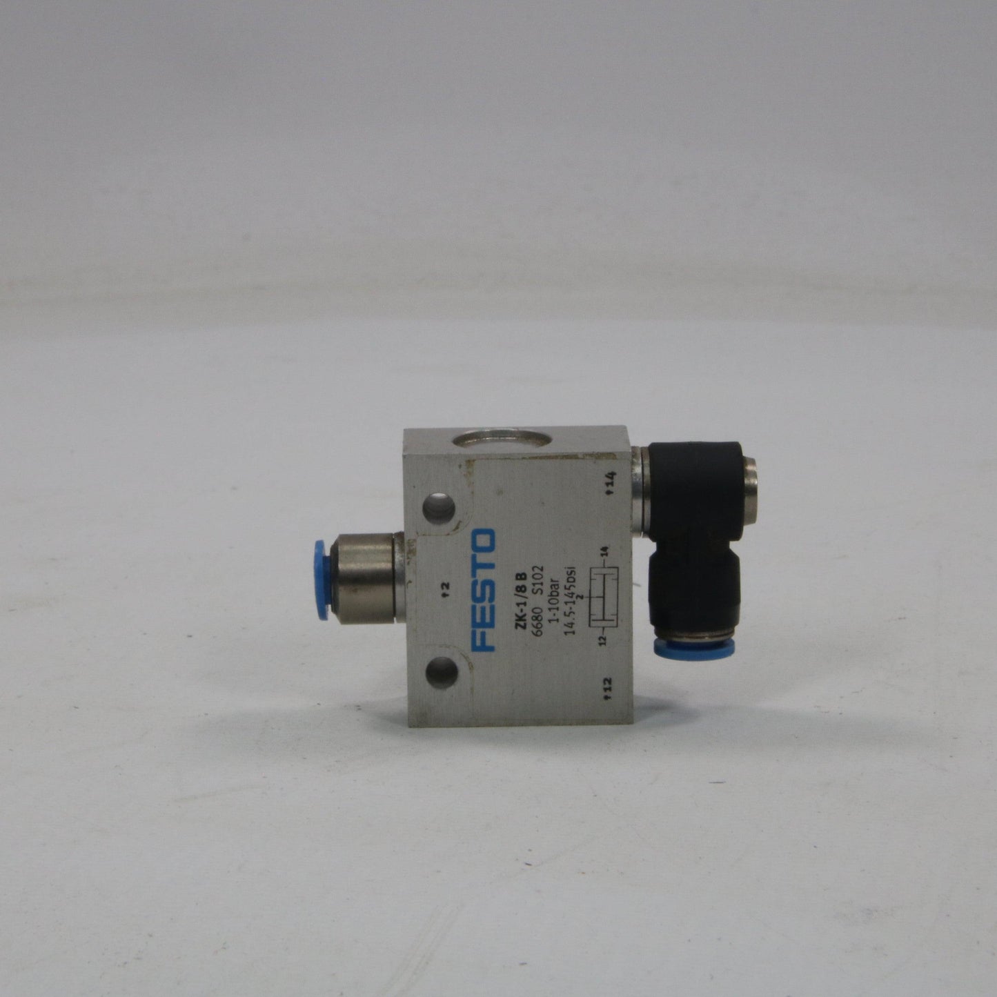 FESTO ZK-1/8 B Pneumatic Valve-Pneumatic Valve-Used Industrial Parts