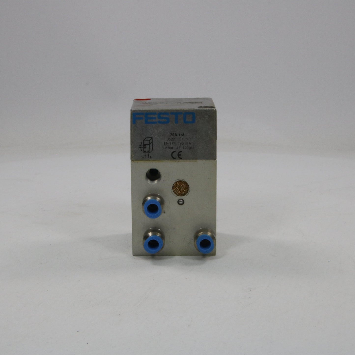 FESTO ZSB-1/8 3527-Control Block-Used Industrial Parts