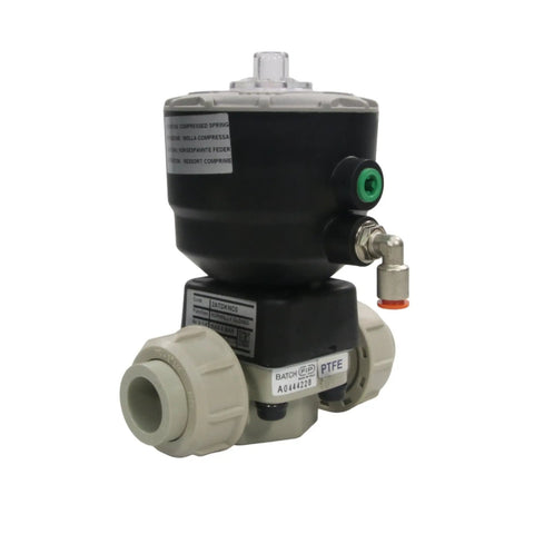 FIP DKUIM/CP NC D25 PTFE Pneumatically Actuated Diaphragm Valve-Pneumatically Actuated Diaphragm Valve-BE-05-01-01-6152428280220-Used Industrial Parts
