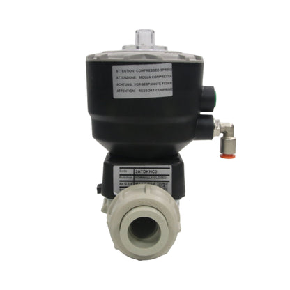 FIP DKUIM/CP NC D25 PTFE Pneumatically Actuated Diaphragm Valve-Pneumatically Actuated Diaphragm Valve-Used Industrial Parts