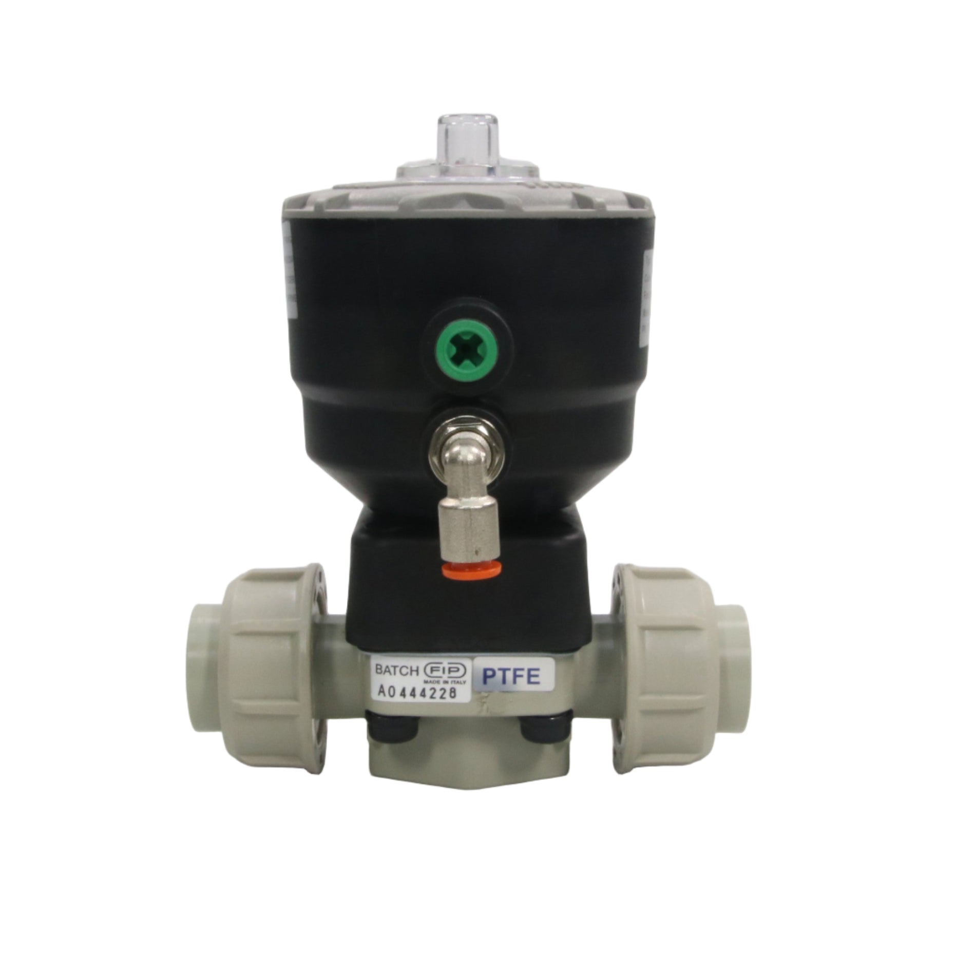 FIP DKUIM/CP NC D25 PTFE Pneumatically Actuated Diaphragm Valve-Pneumatically Actuated Diaphragm Valve-Used Industrial Parts