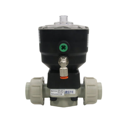 FIP DKUIM/CP NC D25 PTFE Pneumatically Actuated Diaphragm Valve-Pneumatically Actuated Diaphragm Valve-Used Industrial Parts
