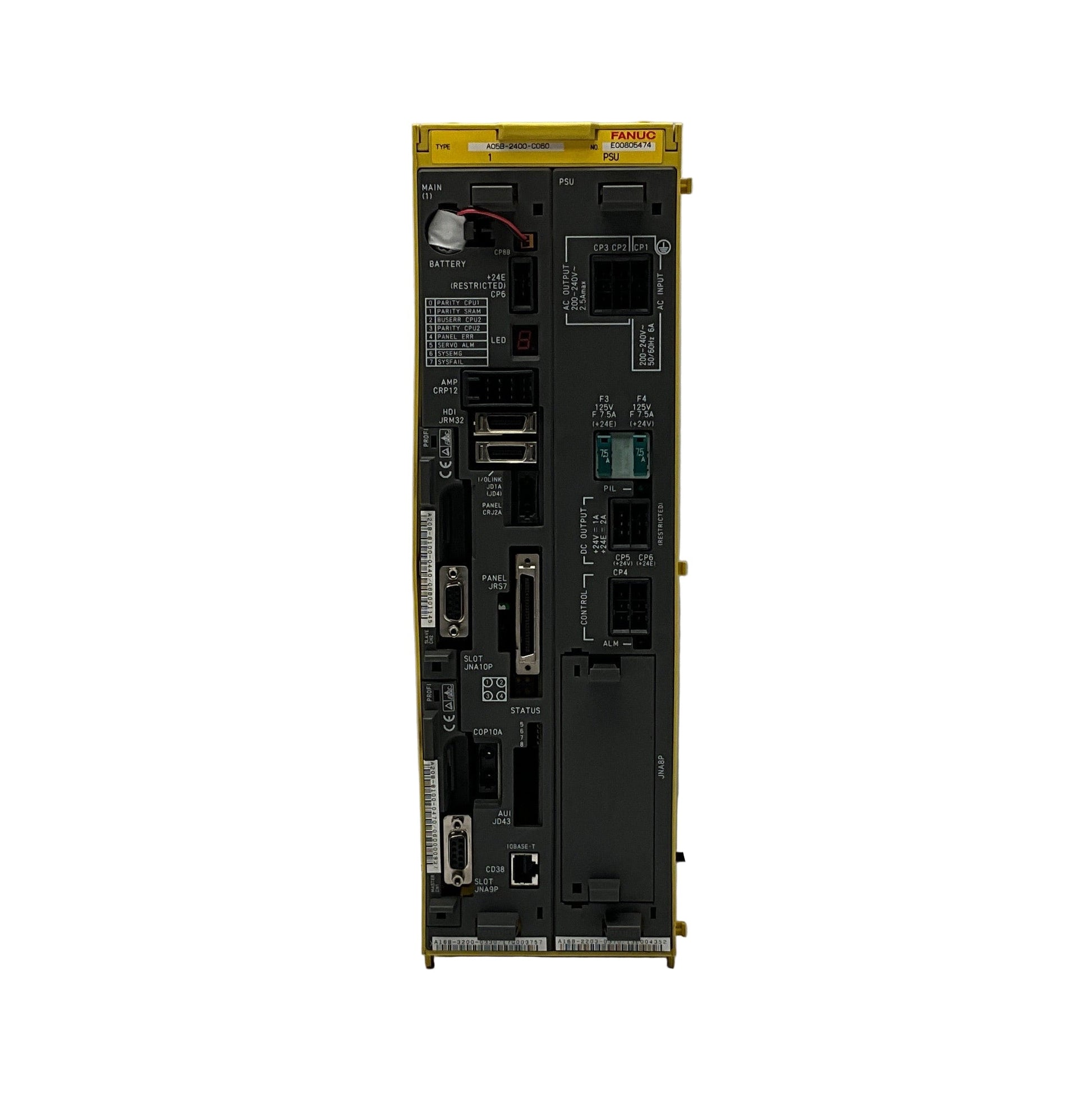 Fanuc A058-2400-C060 2-Slot Backplane Unit & Modules-2-Slot Backplane Unit & Modules-Used Industrial Parts