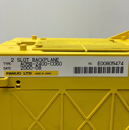 Fanuc A058-2400-C060 2-Slot Backplane Unit & Modules-2-Slot Backplane Unit & Modules-Used Industrial Parts