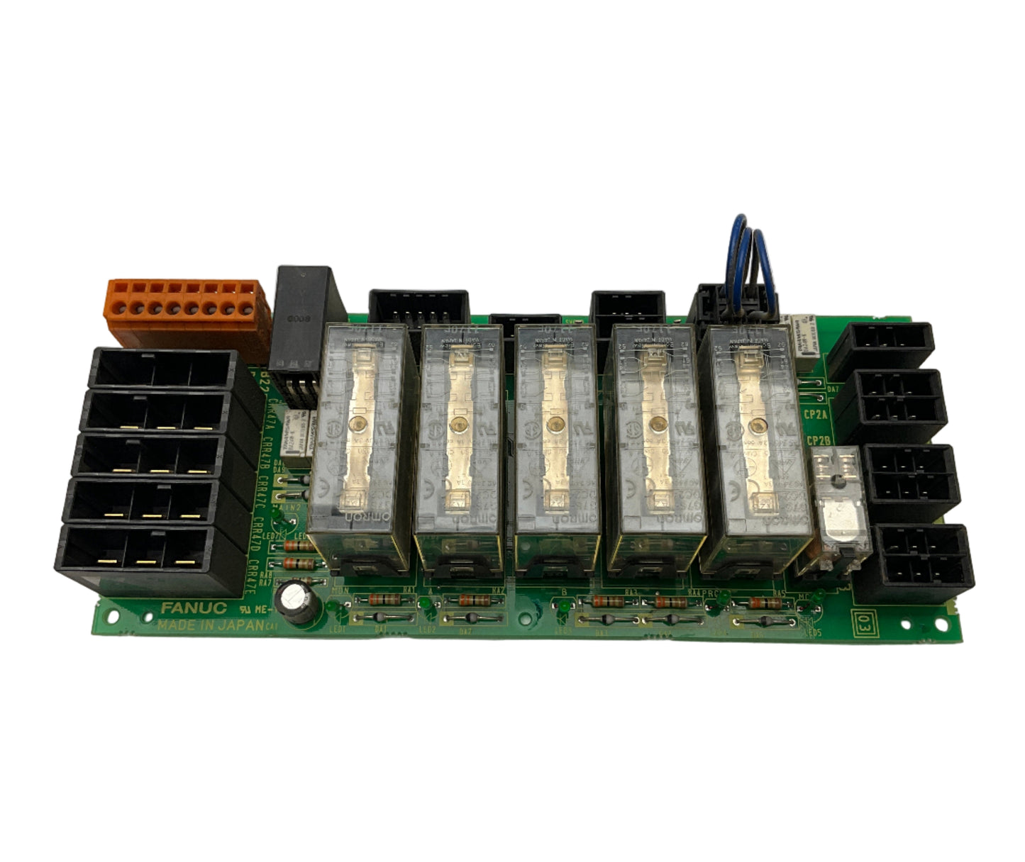 Fanuc A20B-1007-0490/03A Emergency Stop Board-Emergency Stop Board-Used Industrial Parts