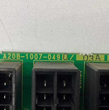 Fanuc A20B-1007-0490/03A Emergency Stop Board-Emergency Stop Board-Used Industrial Parts