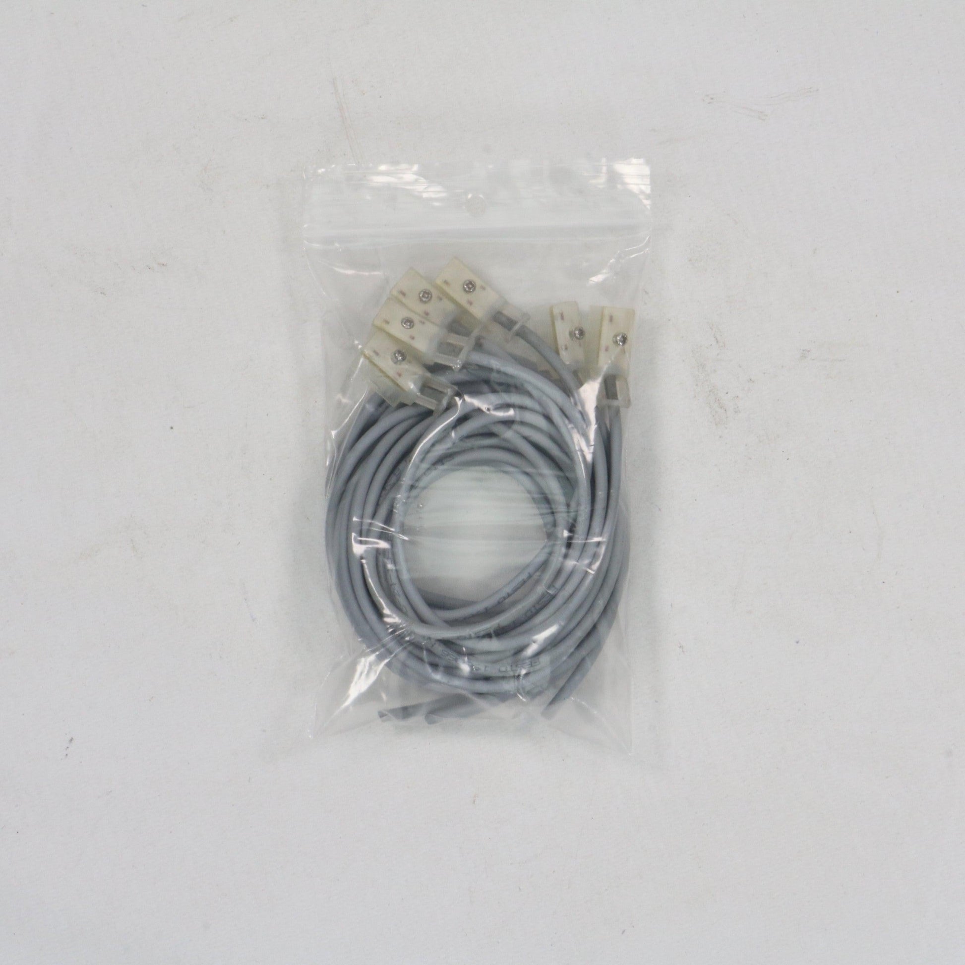 Festo Connecting Cable KMYZ-9-24-M8-2.5-LED-B - Pack of 6-Connector-Used Industrial Parts