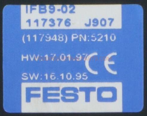 Festo IFB9-02 Profibus Adapter-Profibus Adapter-DA-04-05-Used Industrial Parts