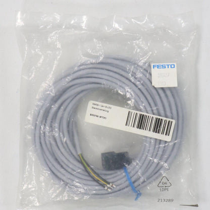 Festo KMEB-1-24-10-LED Plug Socket with Cable - 193457-Plug Socket with Cable-Used Industrial Parts
