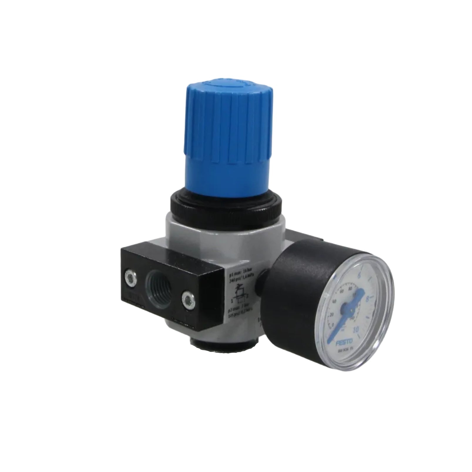 Festo LR-1/4-D-7-MINI Pressure Regulator - 162583-Pressure Regulator-BE-05-04-01-6152429096011-Used Industrial Parts
