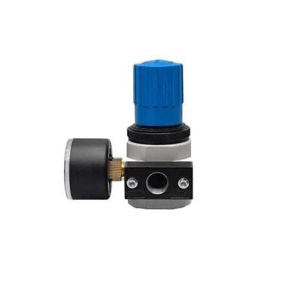 Festo LR-1/4-D-MINI Pressure Regulator with Gauge-Pressure Regulator with Gauge-Used Industrial Parts