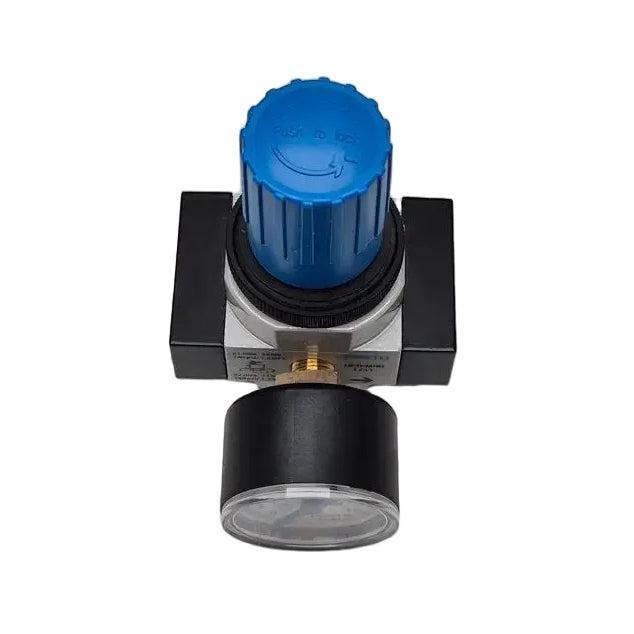 Festo LR-1/4-D-MINI Pressure Regulator with Gauge-Pressure Regulator with Gauge-Used Industrial Parts