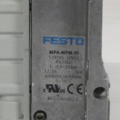Festo MPA-MPM-VI Valve Terminal Assembly - 539105-Valve Terminal Assembly-Used Industrial Parts