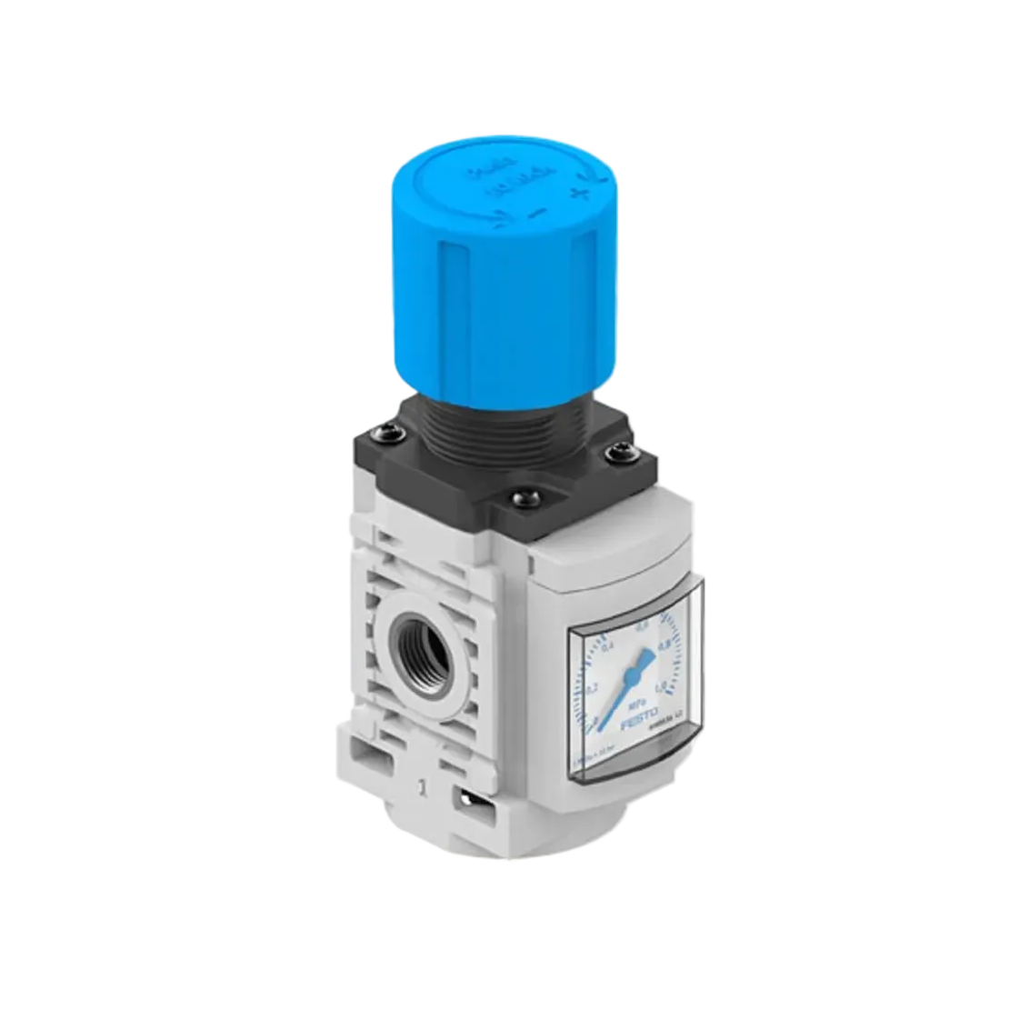 Festo MS4-LR-1/4-D6-AG-MPA-B Pressure Regulator - 8099359-Pressure Regulator-BE-05-04-04-6152429115170-Used Industrial Parts