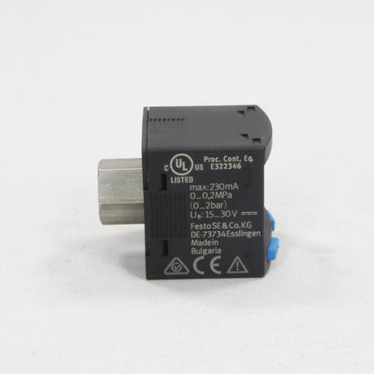 Festo SPAN P2R G18 PNLK PNVBA L1 Pressure Sensor-Pressure Sensor-Used Industrial Parts