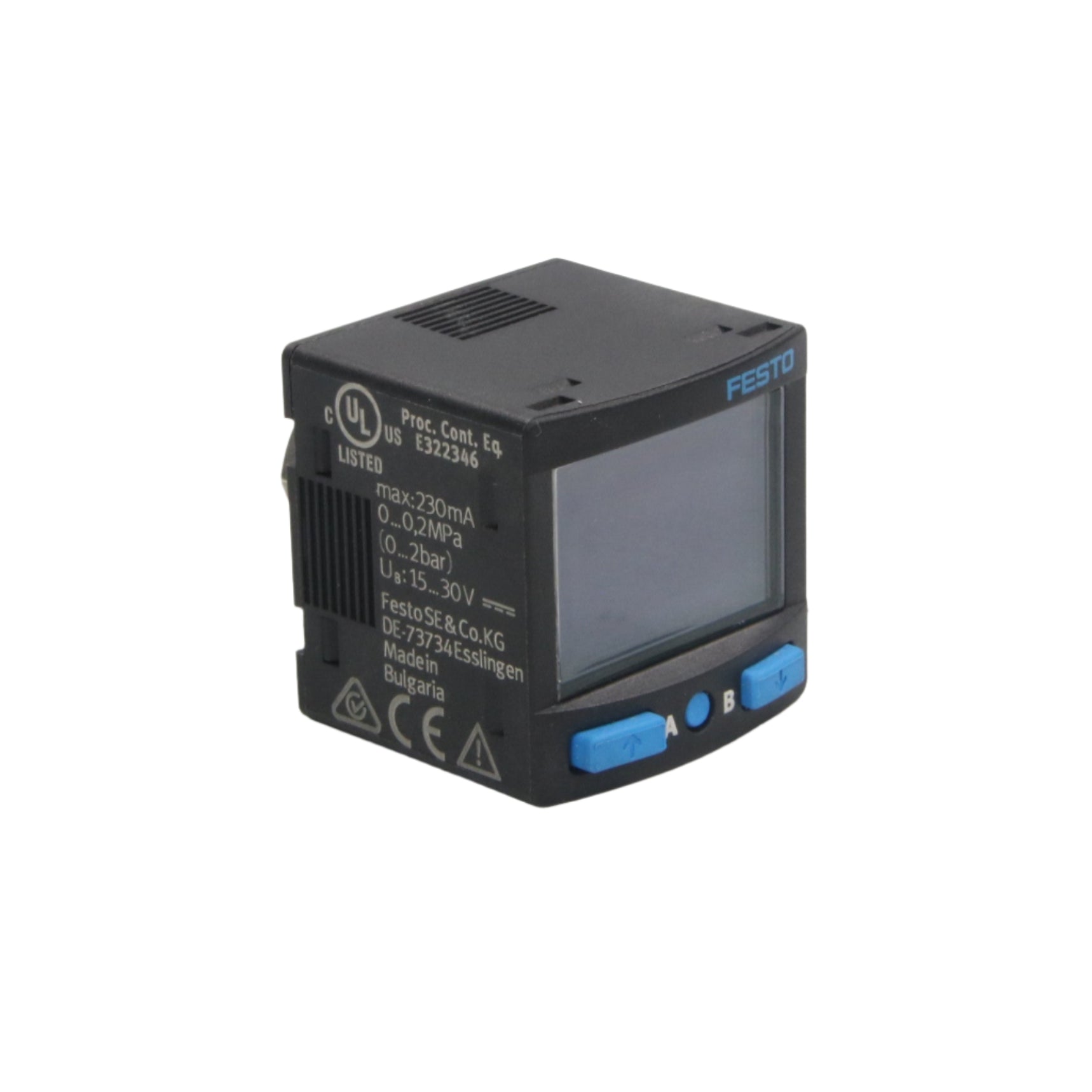 Festo SPAN P2R G18 PNLK PNVBA L1 Pressure Sensor-Pressure Sensor-Used Industrial Parts