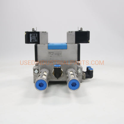 Festo Two Way Valve Block-Two Way Valve Block-DA-03-03-Used Industrial Parts