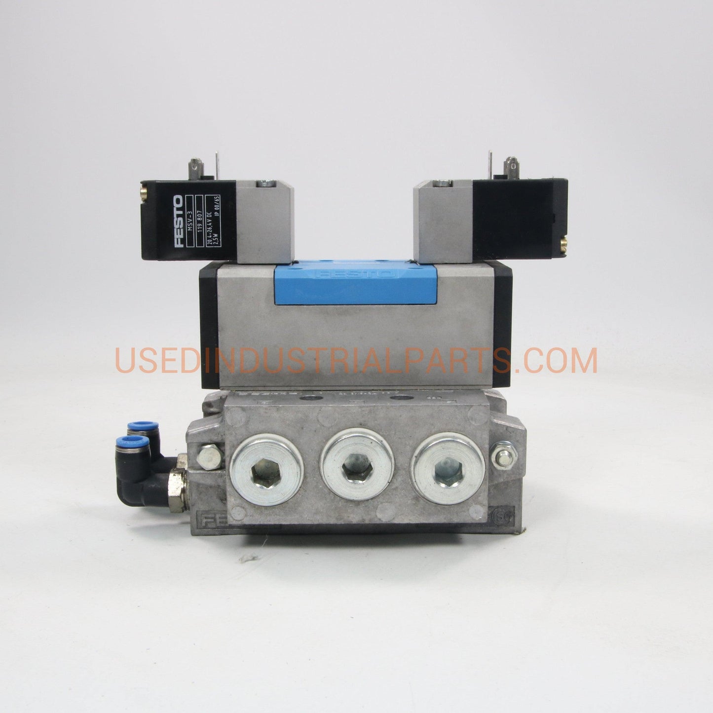 Festo Two Way Valve Block-Two Way Valve Block-DA-03-03-Used Industrial Parts