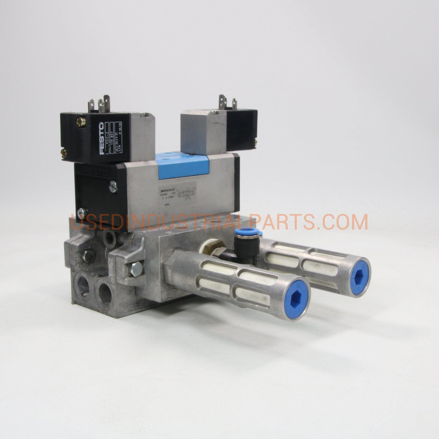 Festo Two Way Valve Block-Two Way Valve Block-DA-03-03-Used Industrial Parts