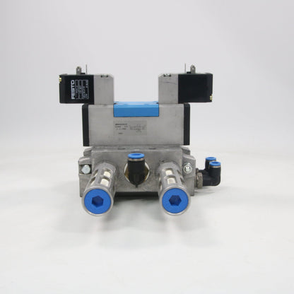 Festo Two Way Valve Block-Two Way Valve Block-Used Industrial Parts