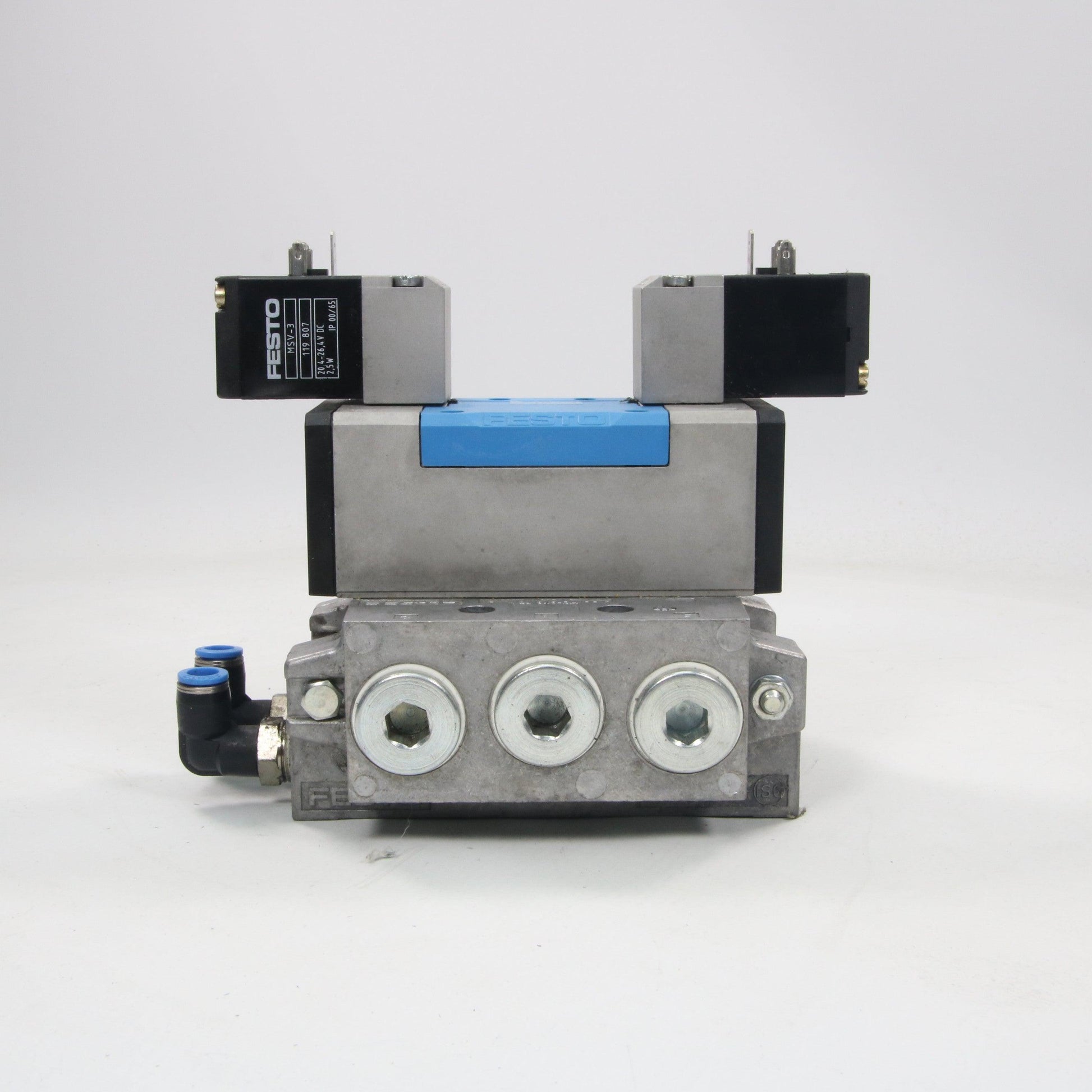 Festo Two Way Valve Block-Two Way Valve Block-Used Industrial Parts