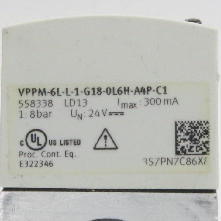Festo VPPM-6L-L-1-G18-0L6H-A4P-C1 Proportional Pressure Regulator-Proportional Pressure Regulator-Used Industrial Parts
