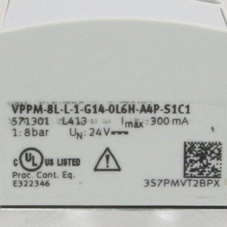Festo VPPM-8L-L-1-G14-0L6H-A4P-S1C1 Proportional Pressure Regulator-Proportional Pressure Regulator&nbsp;-Used Industrial Parts