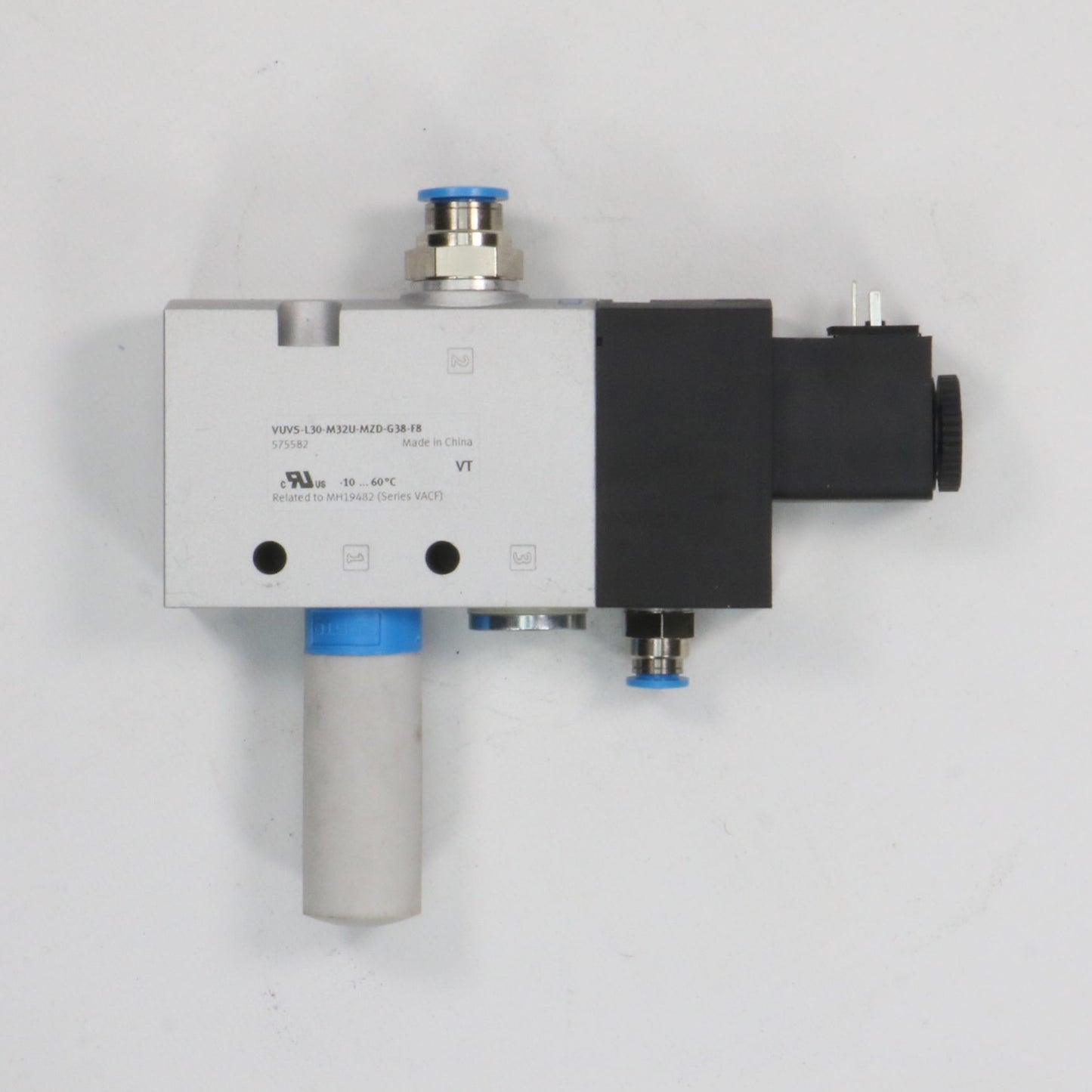 Festo VUVS L30 M32U MZD G38 F8 Solenoid Valve-Solenoid Valve-DA-04-05-01-Used Industrial Parts