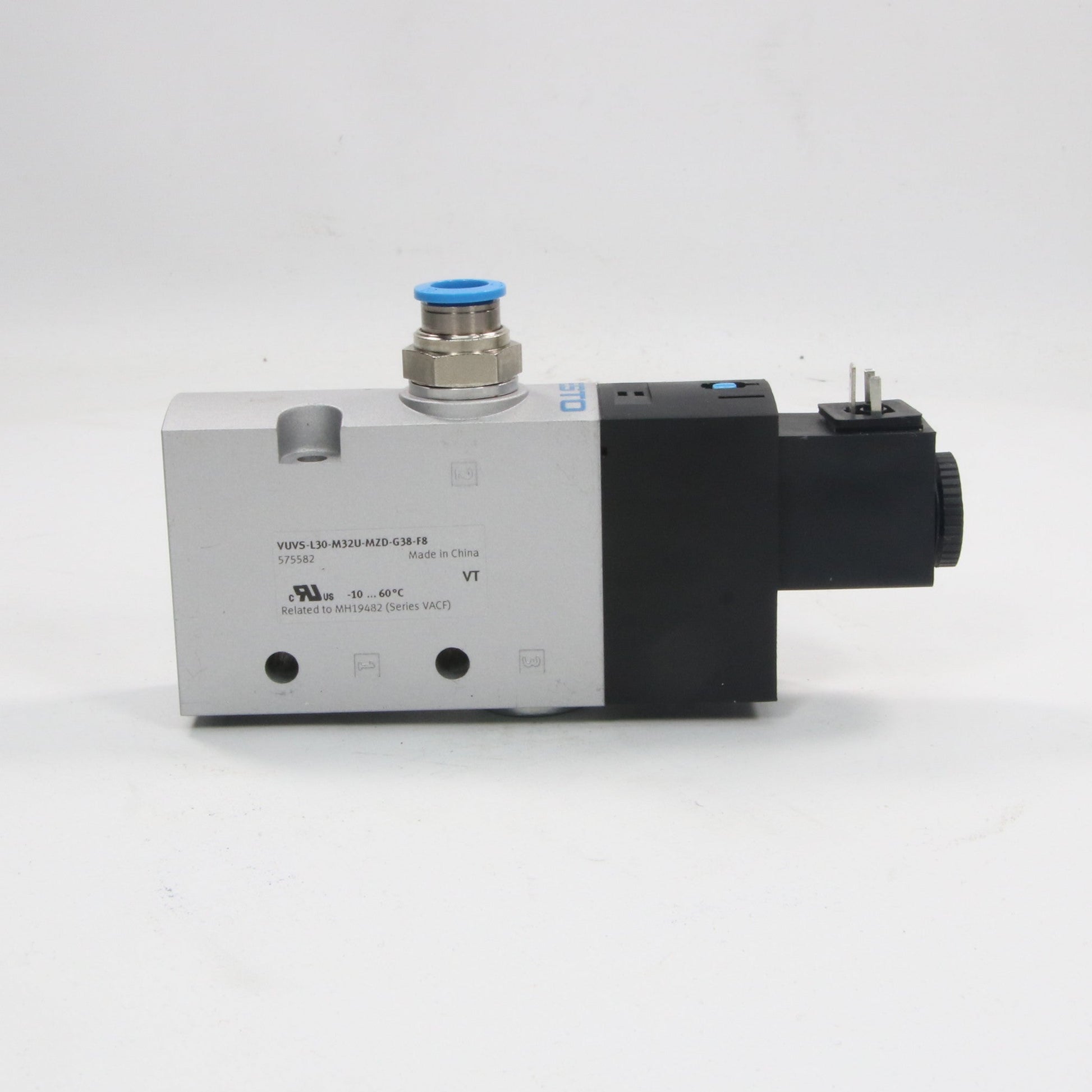 Festo VUVS L30 M32U MZD G38 F8 Solenoid Valve-Solenoid Valve-Used Industrial Parts