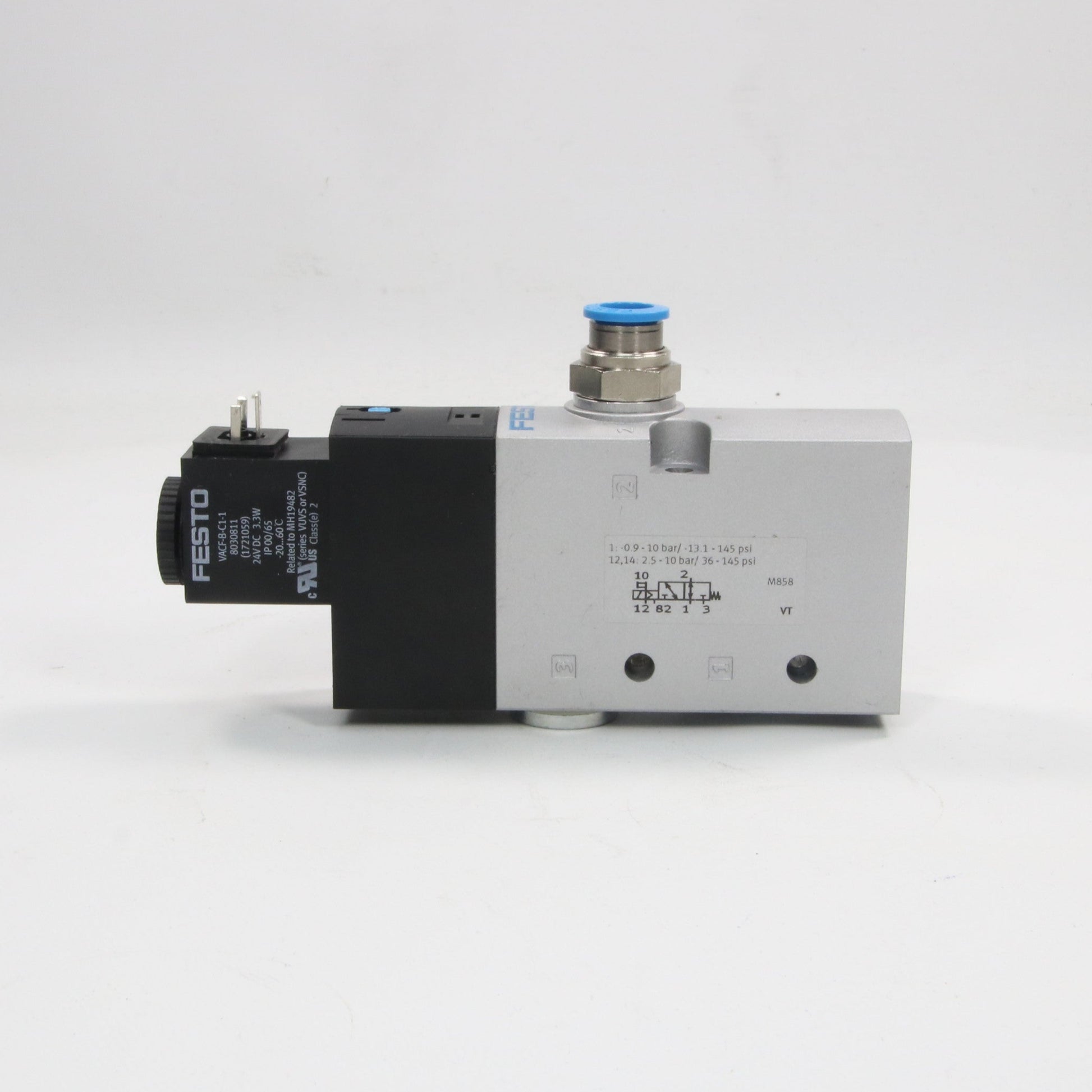 Festo VUVS L30 M32U MZD G38 F8 Solenoid Valve-Solenoid Valve-Used Industrial Parts