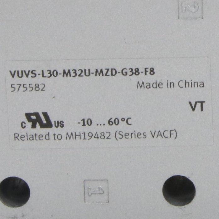 Festo VUVS L30 M32U MZD G38 F8 Solenoid Valve-Solenoid Valve-Used Industrial Parts