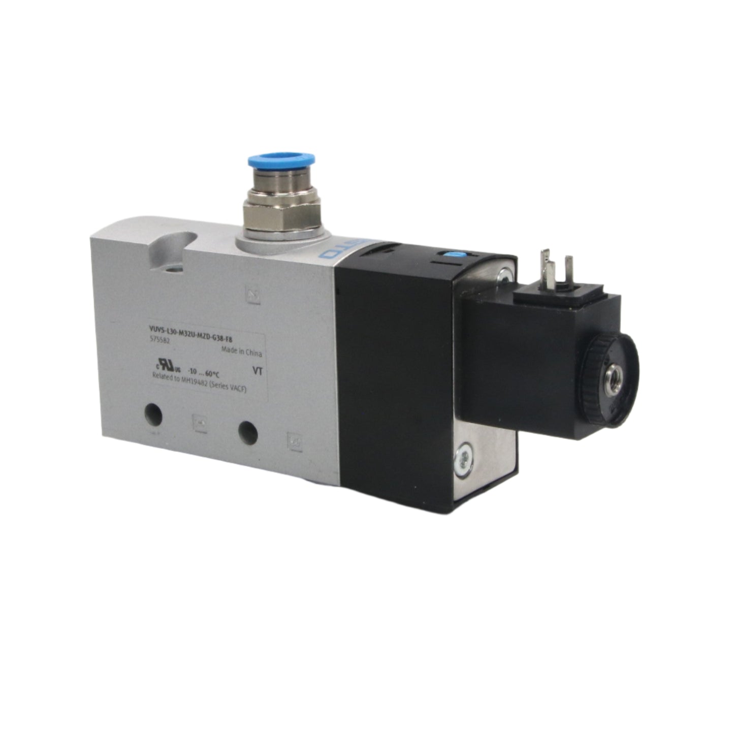 Festo VUVS L30 M32U MZD G38 F8 Solenoid Valve-Solenoid Valve-Used Industrial Parts